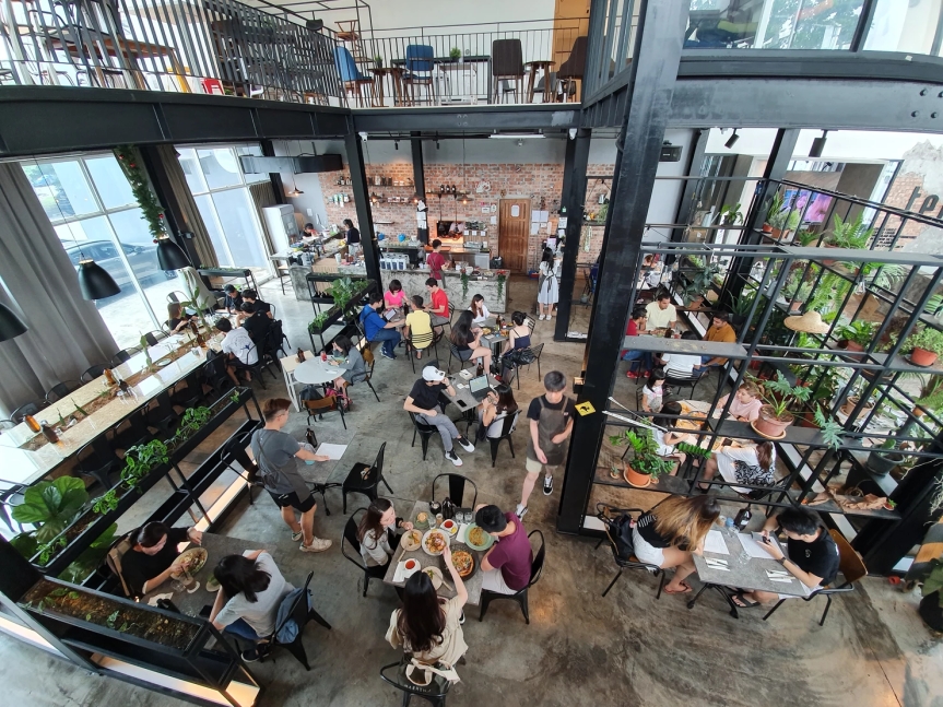 People and Places – Industrial Chic Cafe @ Taman Mount Austin Johor